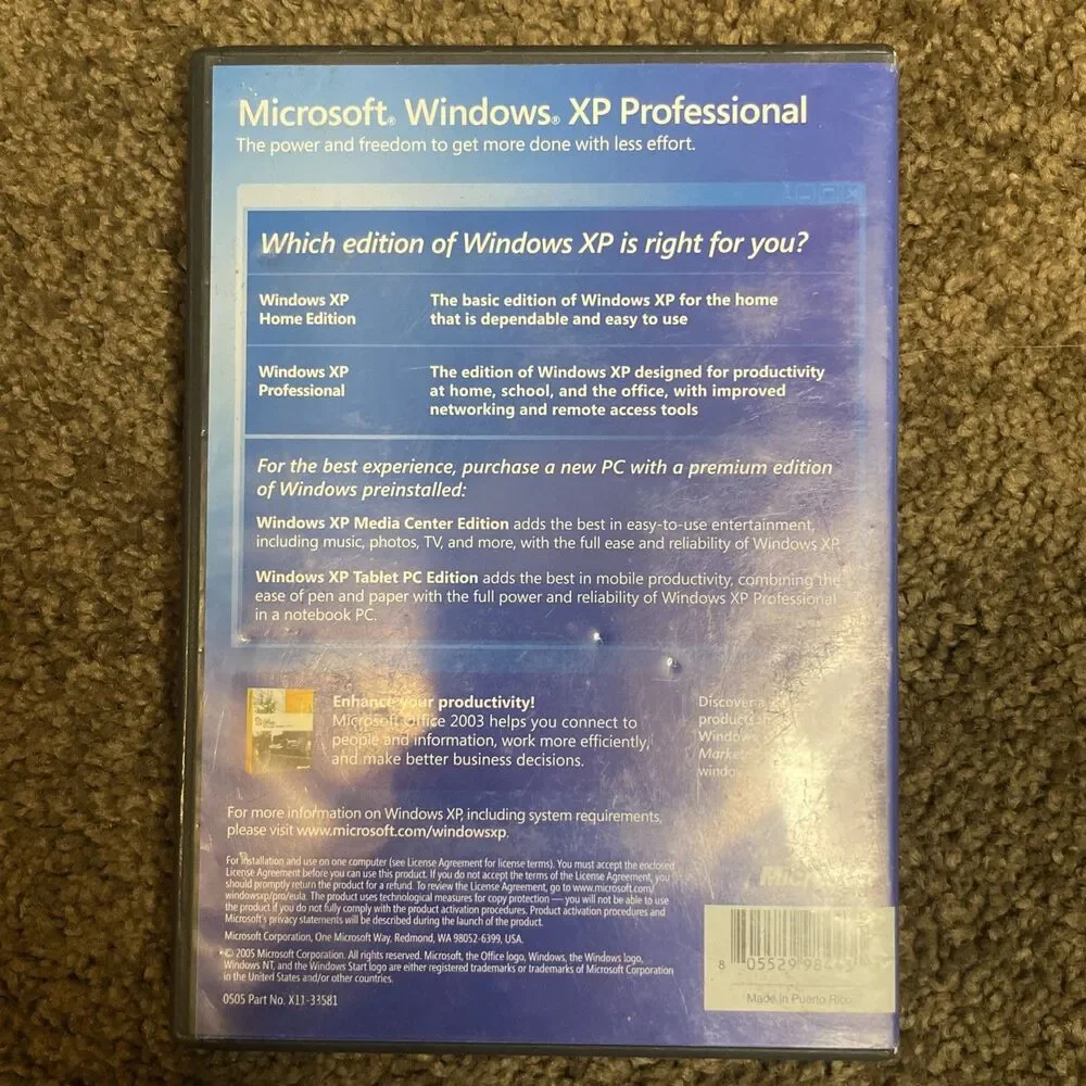 WINDOWS XP PROFESSIONAL UPGRADE Services Kit